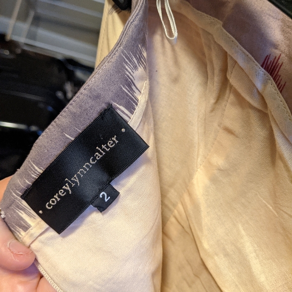 DONATED: Anthropologie Color Dipped Dress - Picture 9 of 10